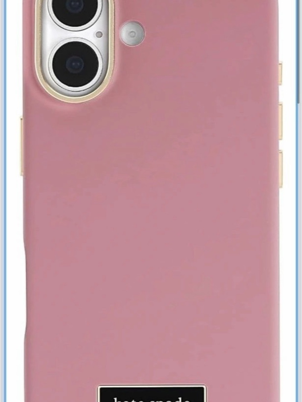Kate Spade iPhone 17 Case Pink Dusk Rose MagSafe NEW